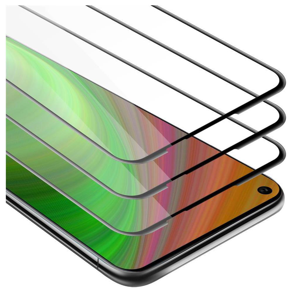 3x Pellicola Armatura A Schermo Intero Compatibile Con Huawei Nova 5i / P20 Lite 2019 In Trasparente Con Nero - 3x Vetro Temperato (tempered) Di Protezione Del Display In Durezza 9h Con 3d Touch - Foto 1