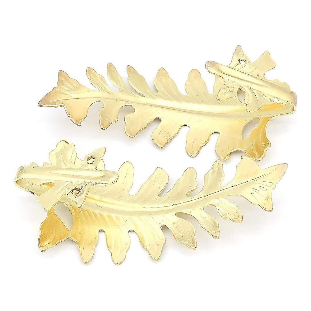 NiceLand Gancio per Tenda,2 Pezzi Metal Holdback Tenda Ganci, Fermatenda Metallo Supporto, Parete Gancio, Fermatende Decorativi per Tende