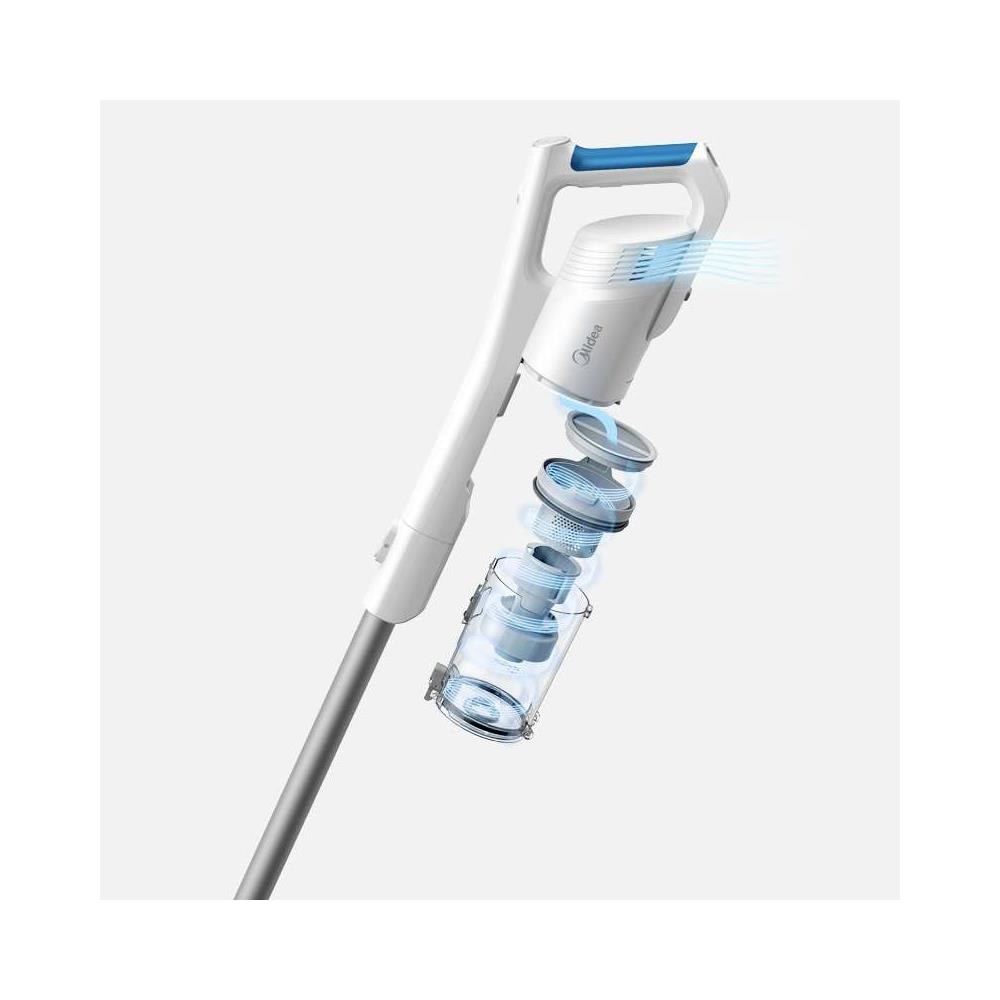 Scopa Elettrica Ricaricabile P5 21.6V Senza Sacco 0,45 L Colore Bianco - Foto 5