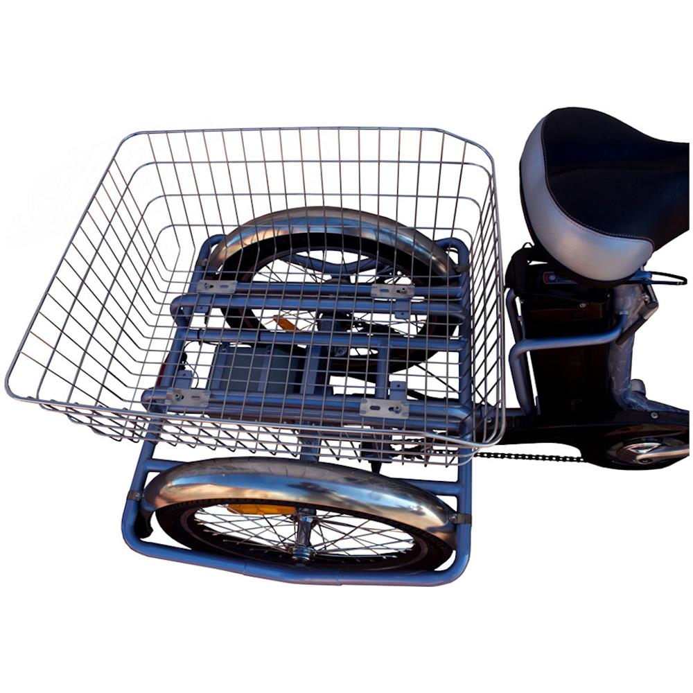 Eureka - Blu Metallico - 250w / 10ah - Triciclo Elettrico Per Adulti Con Meccanismo Di Inclinazione - Foto 2