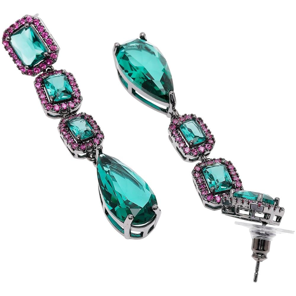 Orecchini a Goccia Geometrici - Foto 2