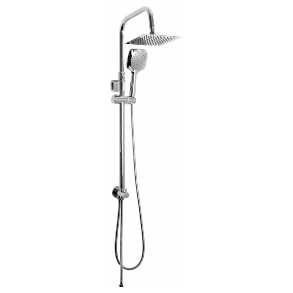 Colonna Doccia Serie Oasi Design Quadro E Risparmio Acqua Integrato Con Soffione In Acciaio - Foto 1