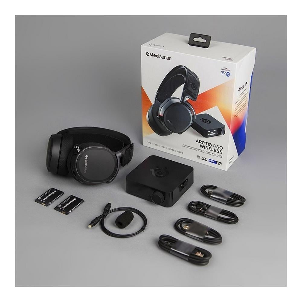 Cuffie Gaming Arctis Pro Wireless Stereo Dual Wireless 2.4G e Bluetooth con Microfono Colore Nero - Foto 11