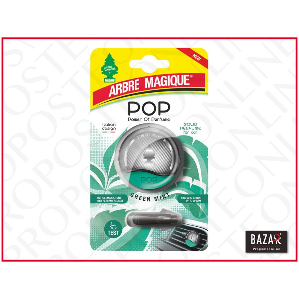Nuovo Deodorante Per Auto Arbre Magique Pop Con Rilascio Graduale - Green Mint - Foto 2