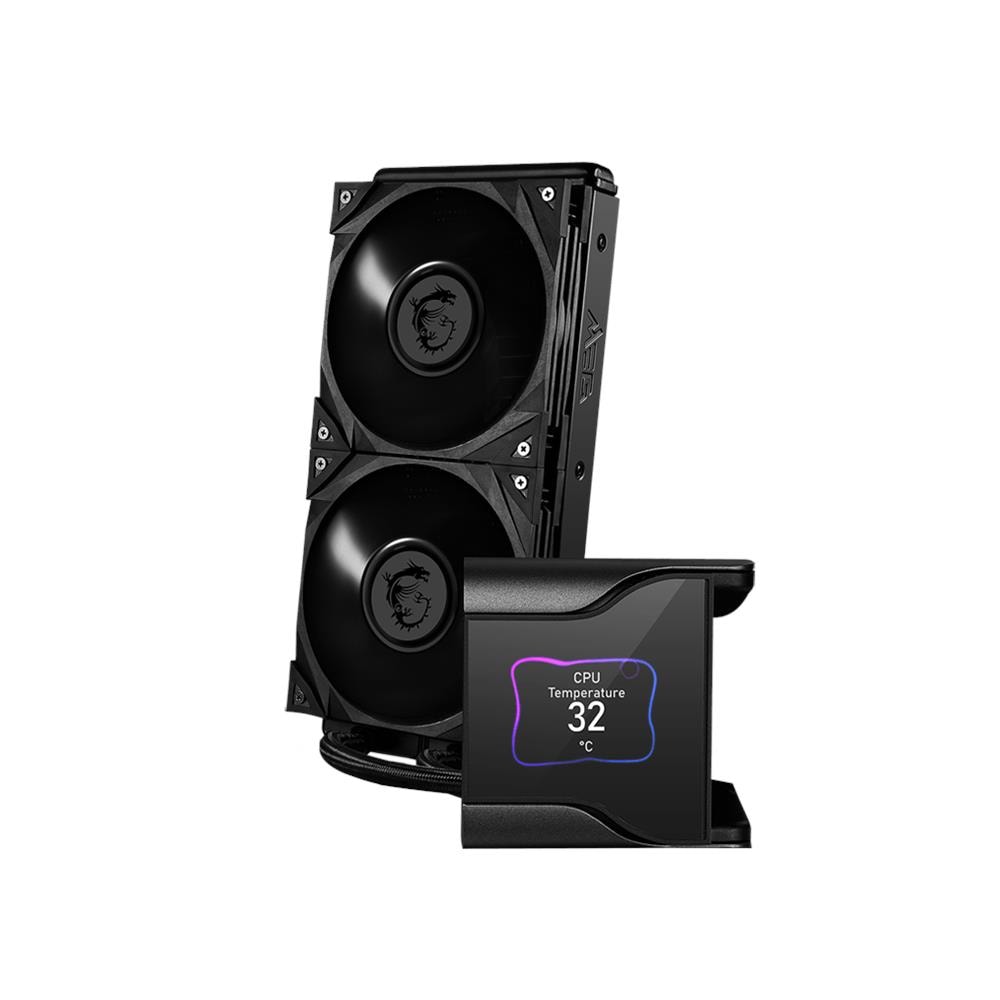 Dispositivo di Raffreddamento a liquido MEG CORELIQUID S280 All in One per CPU Colore Nero - Foto 5