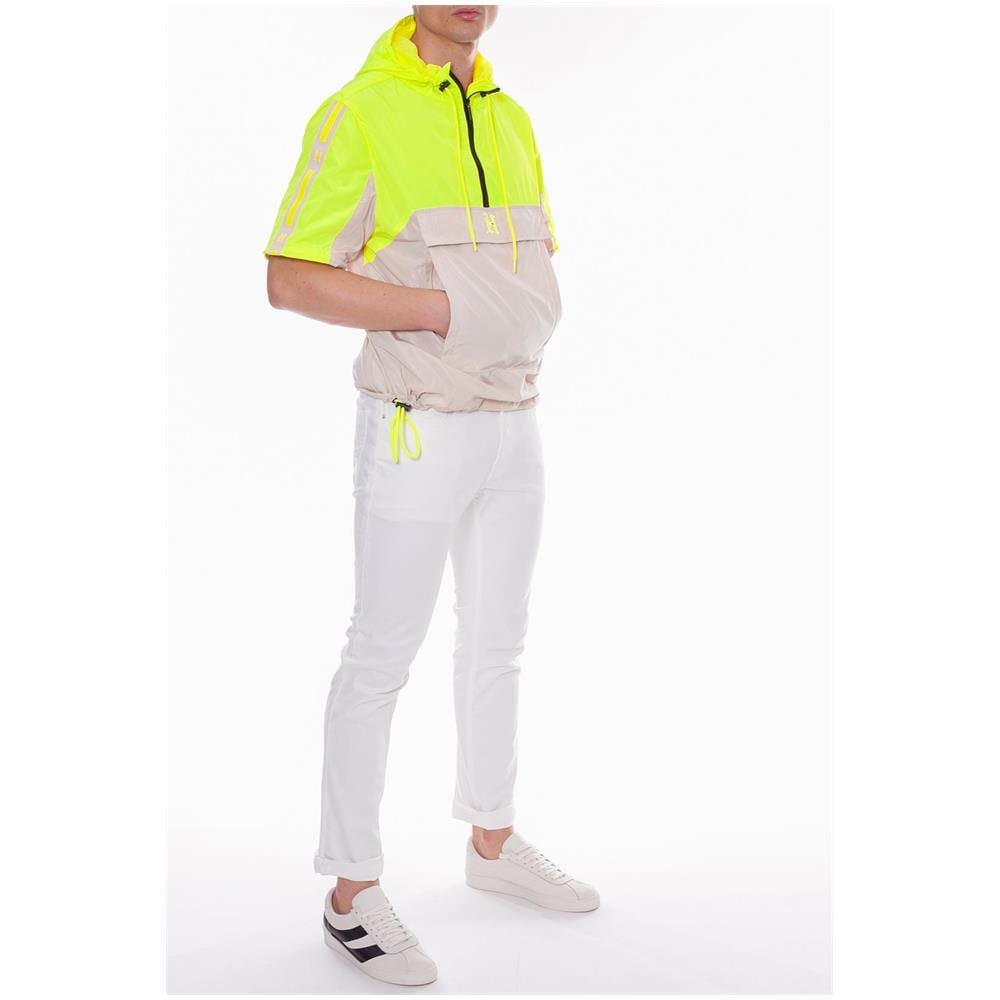X Lewis Hamilton - Giacca Uomo Colorblock Giallo Fluo E Beige - Foto 1