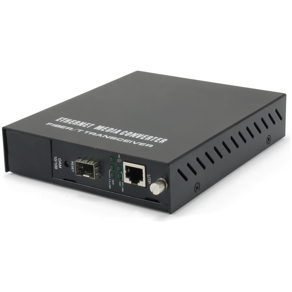 FVM-1000 100Mbit / s Nero convertitore multimediale di rete - Foto 2