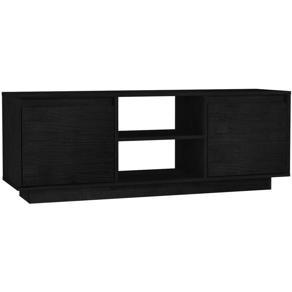 Mobile Porta TV VidaXL Nero Lucido 90x40x48,5 Cm – Legno Multistrato, Carico 40 Kg