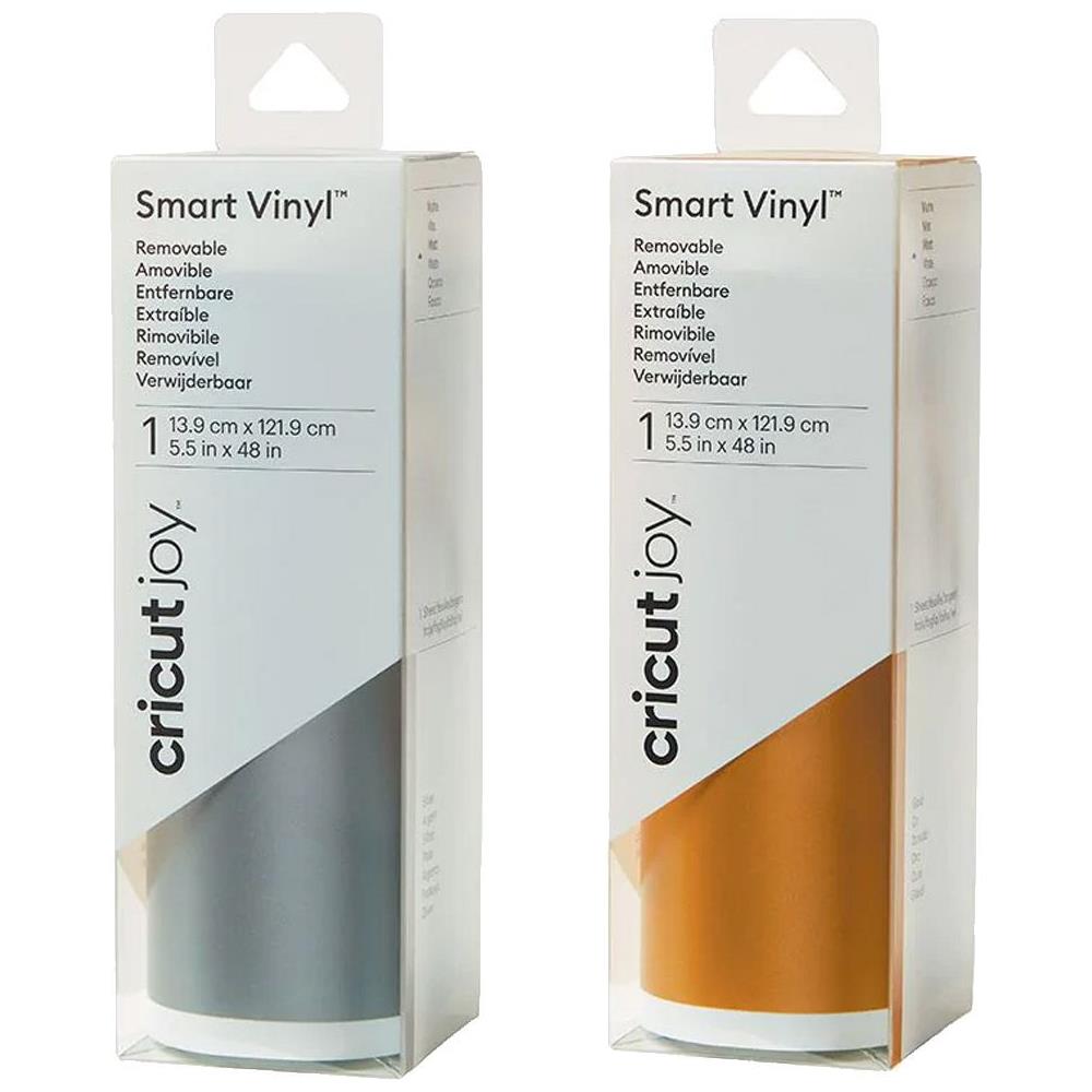 2 Vinili Rimovibili Opachi 122 X 14 Cm - Argento, Dorato - Foto 1