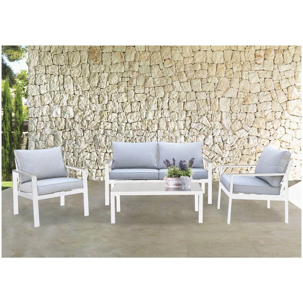 Corona - Salotto Da Giardino 4 Posti - Foto 2