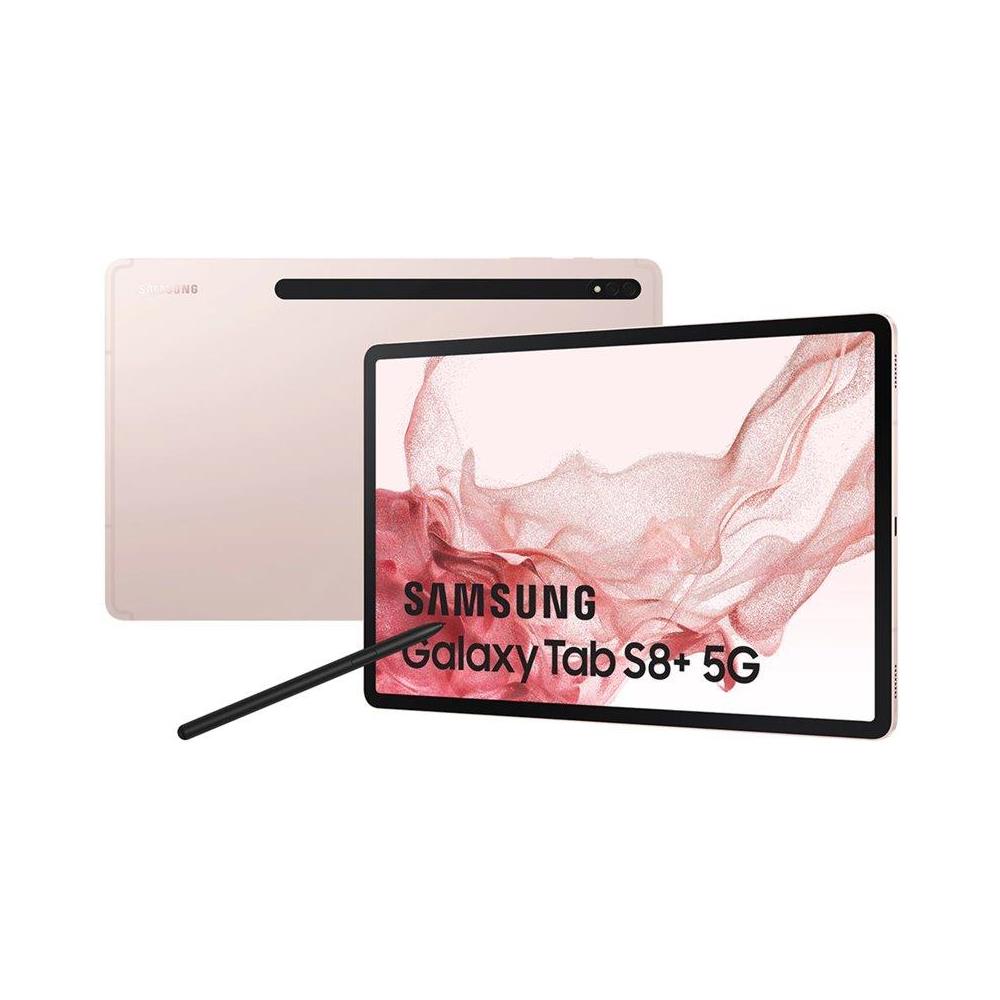 Galaxy Tab S8+ Oro Rosa 12.4" QHD Octa Core RAM 8GB Memoria 128 GB +Slot MicroSD Wi-Fi - 5G Fotocamera 13Mpx Android Europa - Foto 1