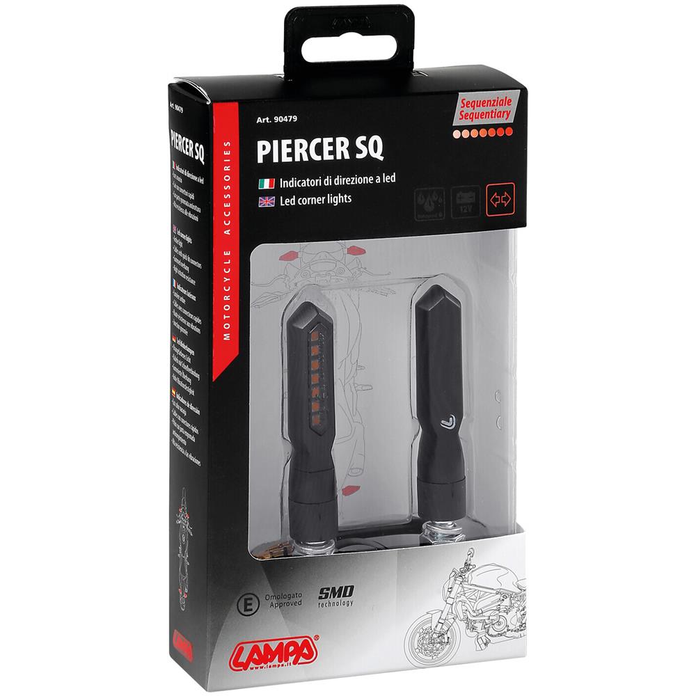 Piercer Sq, Indicatori Di Direzione A Led Sequenziale - 12v Led - Foto 3