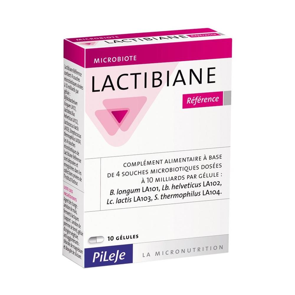 Riferimento 10 Capsule Lactibiane Lactibiane Microbiotics Pileje - Foto 1