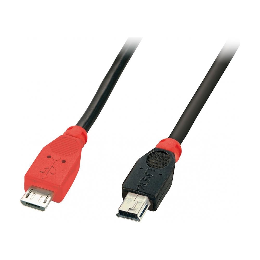 Cavo USB Micro-B a Mini-B OTG, 0.5m - Foto 2