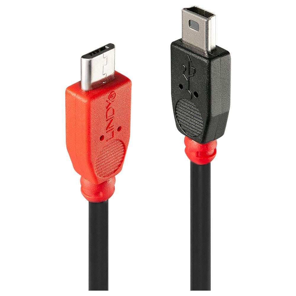 Cavo USB Micro-B a Mini-B OTG, 0.5m - Foto 4