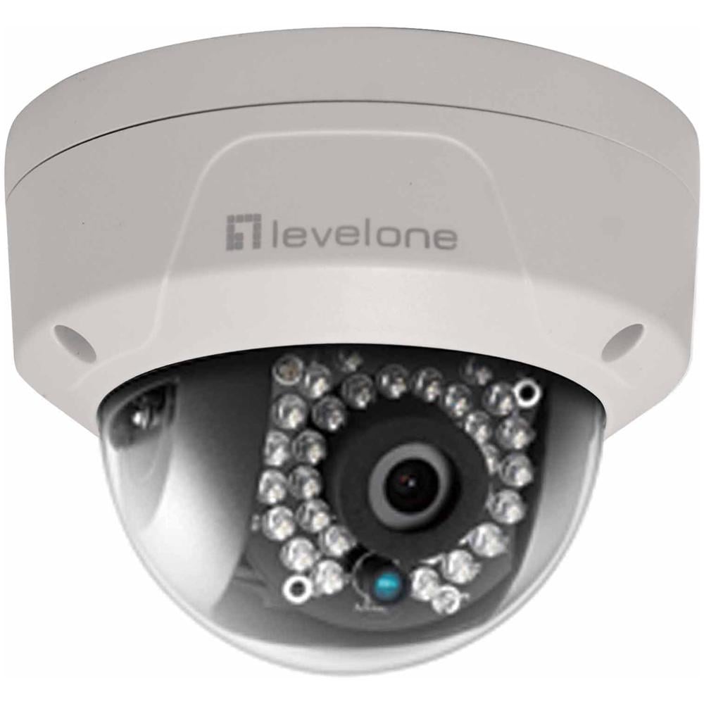 Levelone Fixed Dome Nw Camera 5mp Poe Outdoor Day&night In - Foto 1