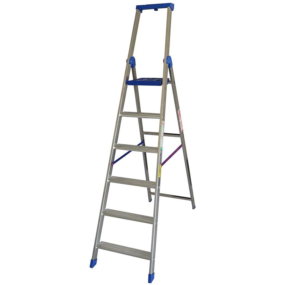 Scala Sgabello Climb Evo 6 Gradini Alluminio - Foto 3