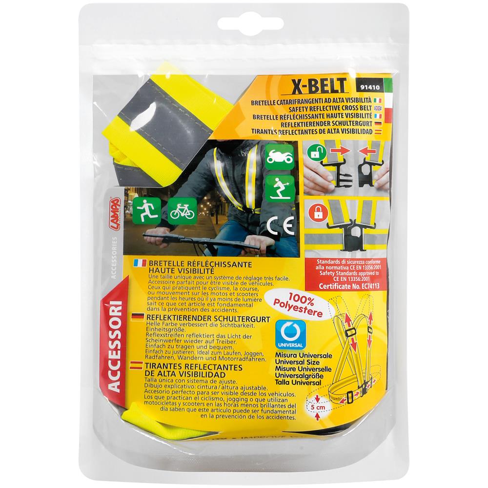 Bretelle Riflettenti Gialle X-belt (en Ce13356:2 - Foto 6