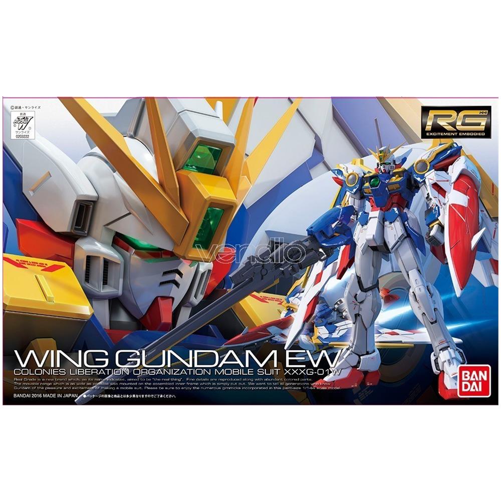 Model Kit Rg Gundam Wing Xxxg-01w Ew 1/144 Model Kit - Foto 1