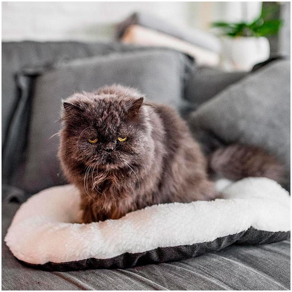 Cuscino Relax F - Cuscino Morbido Per Cani E Gatti Marrone 55 X 36 Cm - Foto 8