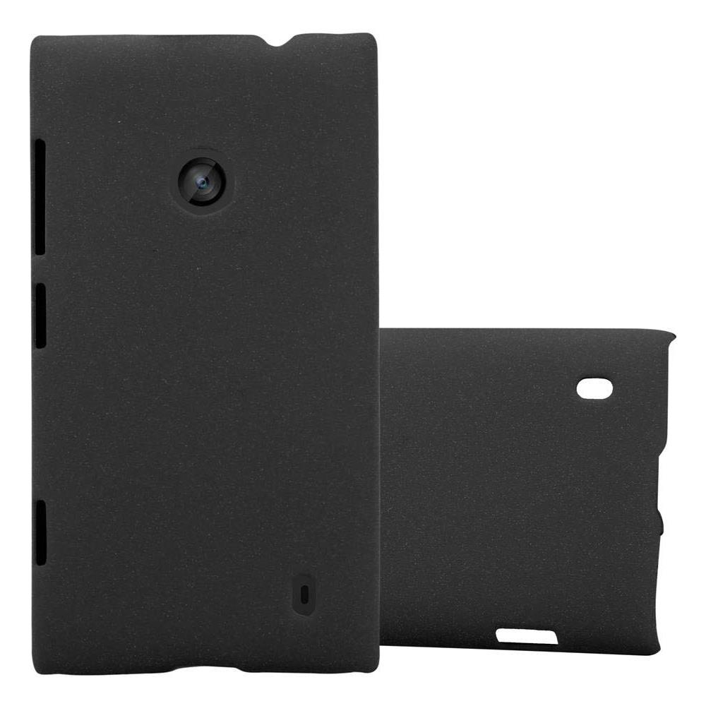 Custodia Compatibile Con Nokia Lumia 520 In Frosty Nero - Hard Case Coperchio Protettivo In Frosted Look Contro I Graffi E Gli Urti - Foto 1
