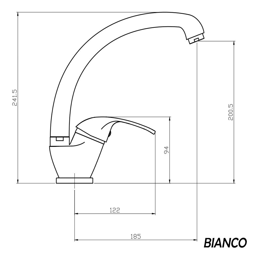 Miscelatore Oslo Orientabile Ottone Colorato Per Lavello Cucina - Foto 1
