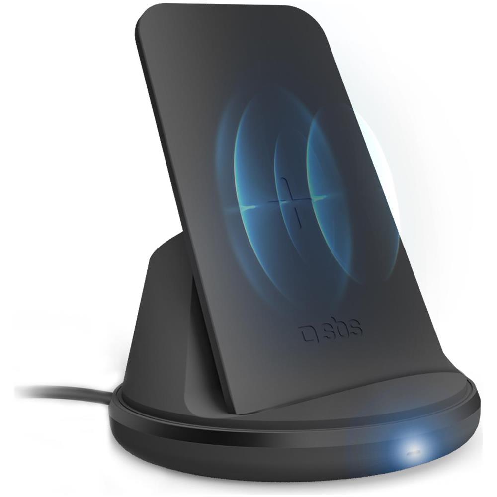 Sbs Tewirdeskqispk Caricabatterie Per Dispositivi Mobili Nero Interno - Foto 2