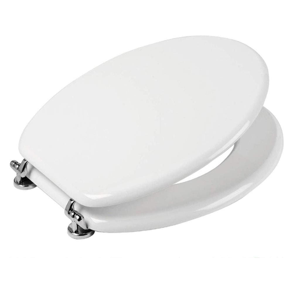Sedile Wc Copriwater Mdf Bianco - Foto 1