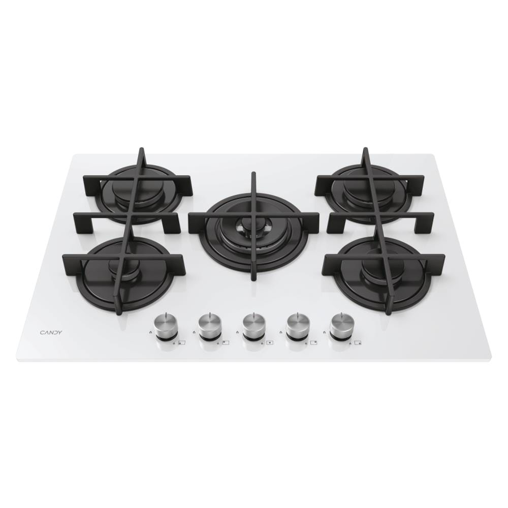 Piano Cottura CVG74WTW da Incasso 5 Zone Cottura da 74.5 cm Colore Bianco - Foto 2