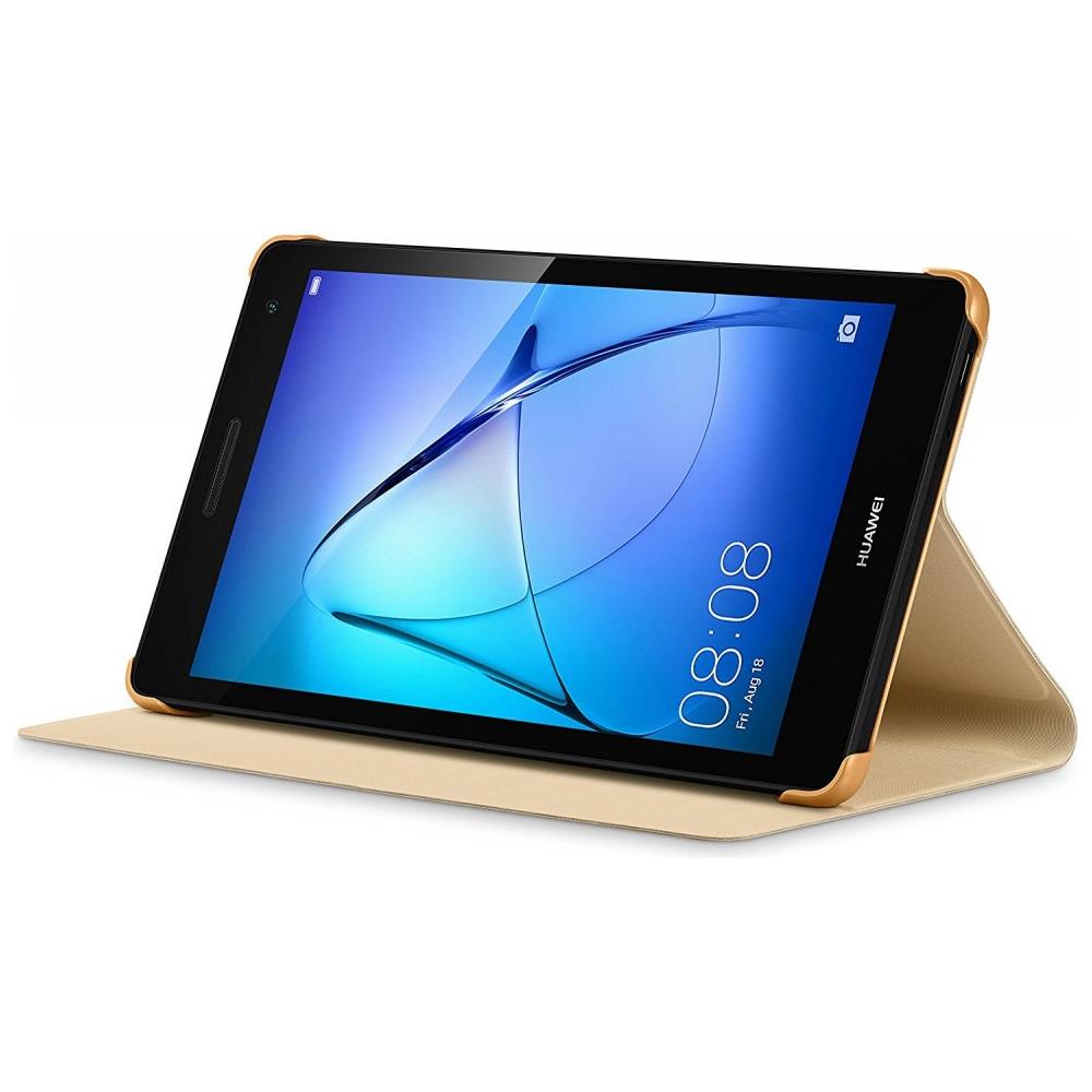 Flip Cover per MediaPad T3 7 3G Custodia a Libro in TPU Colore Marrone - Foto 2