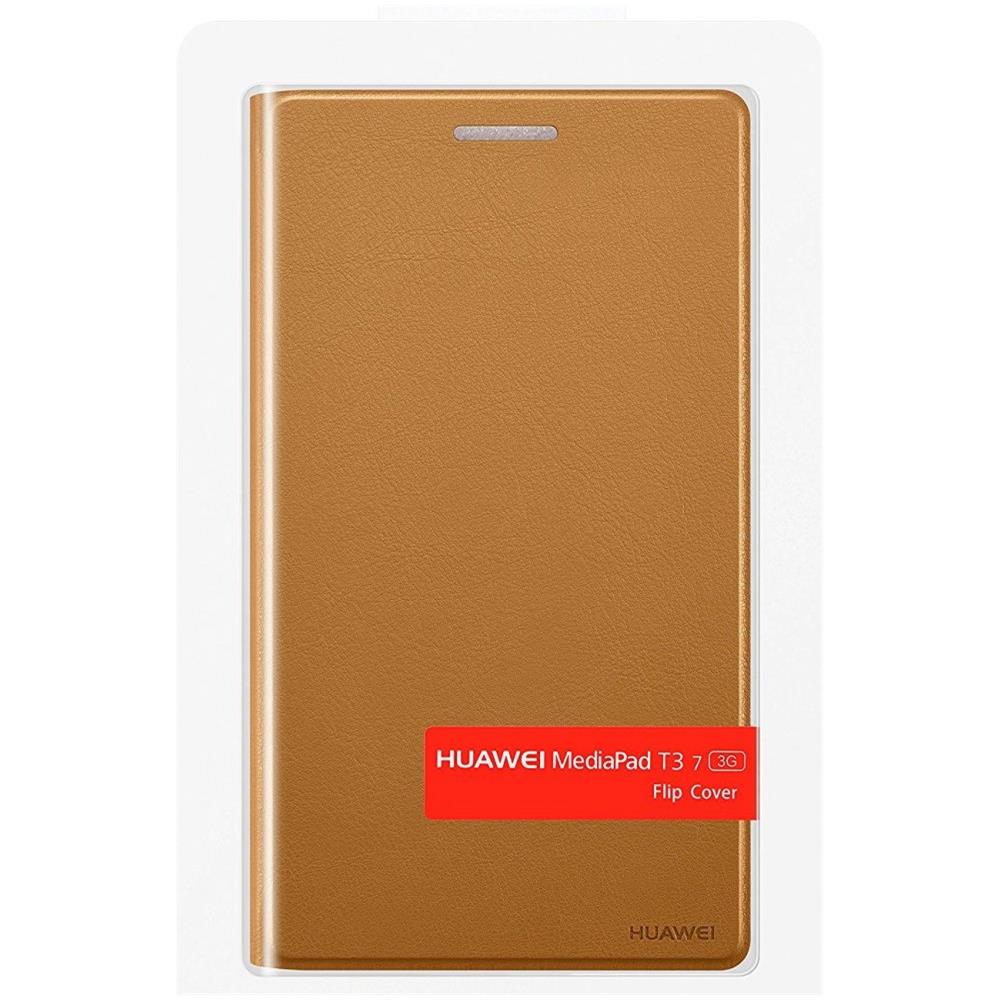 Flip Cover per MediaPad T3 7 3G Custodia a Libro in TPU Colore Marrone - Foto 6