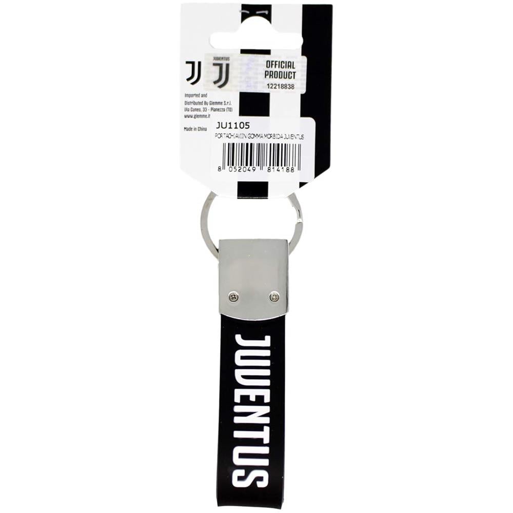 Juventus Portachiavi Metallo E Gomma Prodotto Ufficiale - Foto 2