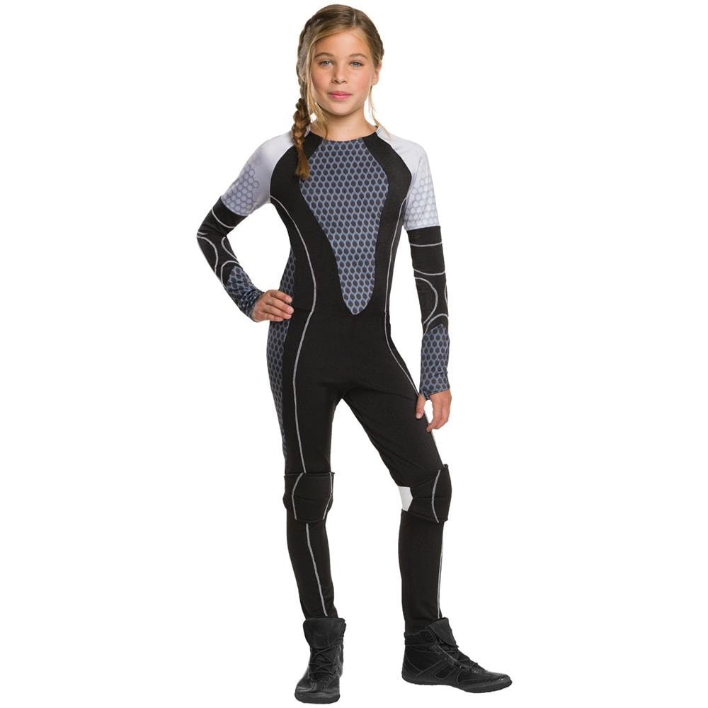 Costume Di Katniss Di Hunger Game Bambina - Taglia: 3/4 Anni (104 Cm) - Foto 1