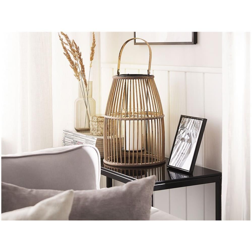 Lanterna In Bambù Beige Hoste - Foto 2