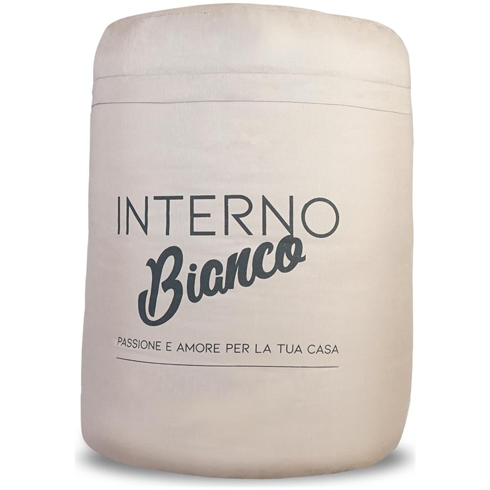 Piumino Invernale - Interno Bianco - Piumone Soft 300 Gr / mq Due Piazze Matrimoniale 250x200 - Foto 5