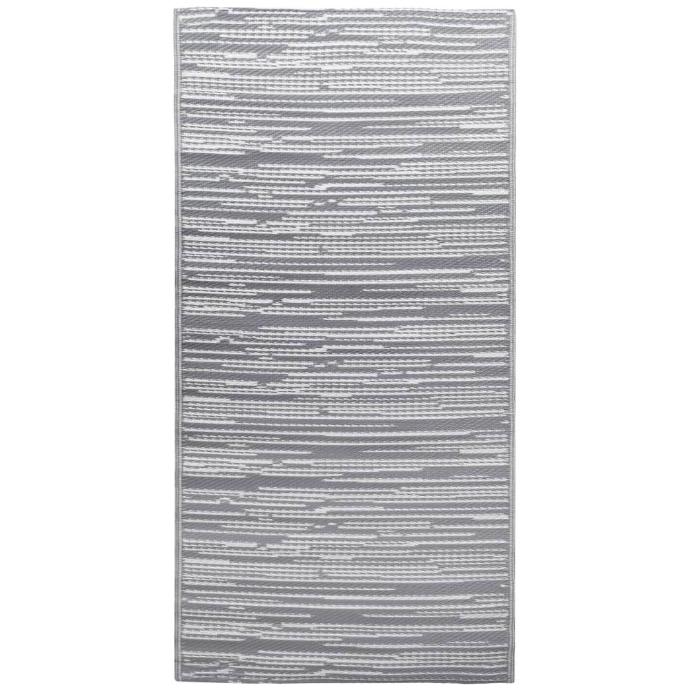 Tappeto Da Esterni Grigio 190x290 Cm In Pp - Foto 1