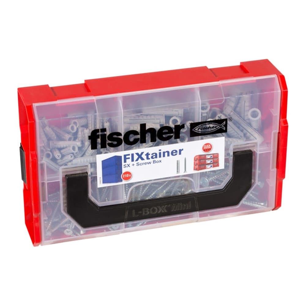 Set Tasselli con Viti SX FIXtainer 210 pz - Foto 1