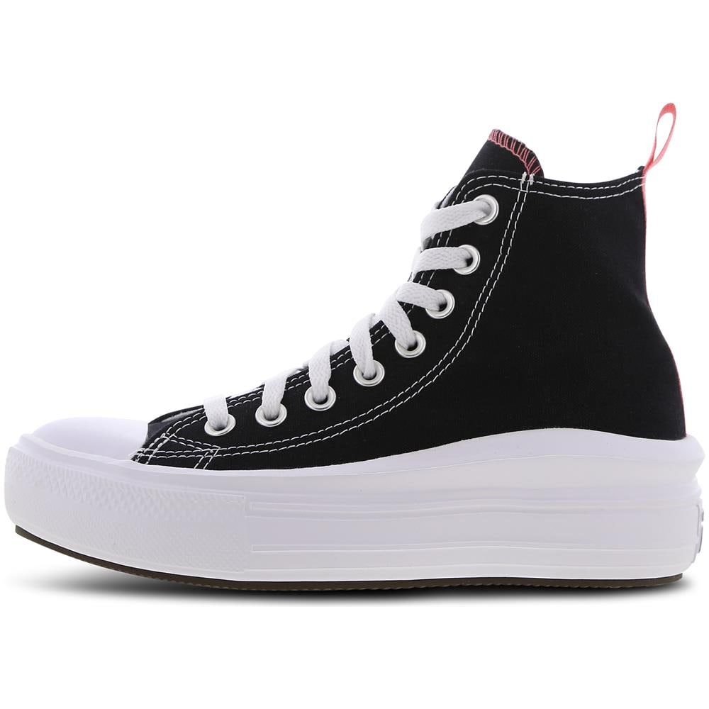 Scarpe Chuck Taylor All Star Move Canvas Platform Taglia 40 Codice 271716c Nero - Foto 2