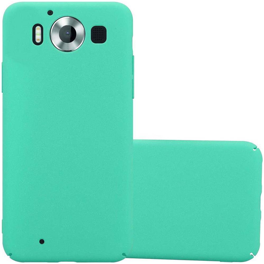 Custodia Compatibile Con Nokia Lumia 950 In Frosty Verde - Hard Case Coperchio Protettivo In Frosted Look Contro I Graffi E Gli Urti - Foto 1