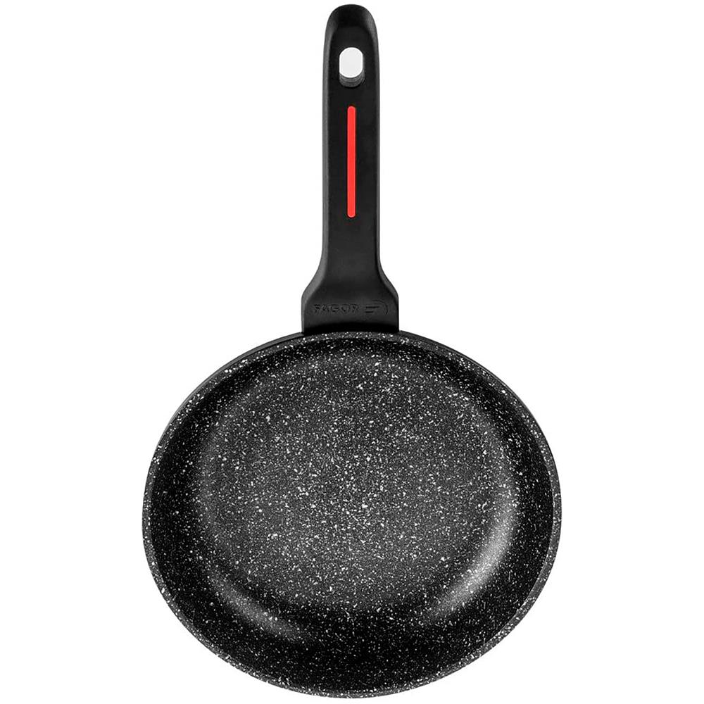 Fagor Alutherm Padella Induzione 18 Cm, Alluminio Fuso, Antiaderente Senza Pfoa, Vetroceramica  Nero - Foto 2
