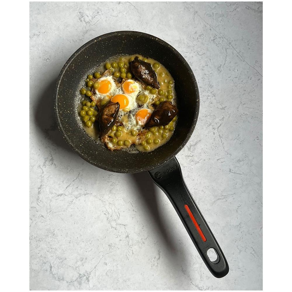 Fagor Alutherm Padella Induzione 18 Cm, Alluminio Fuso, Antiaderente Senza Pfoa, Vetroceramica  Nero - Foto 8