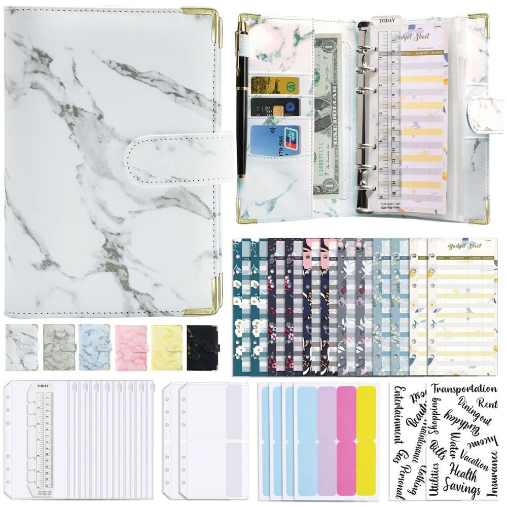 Raccoglitore Ad Anelli A6 Con Foglio Di Budget - Pianificatore Di Budget - Foto 1