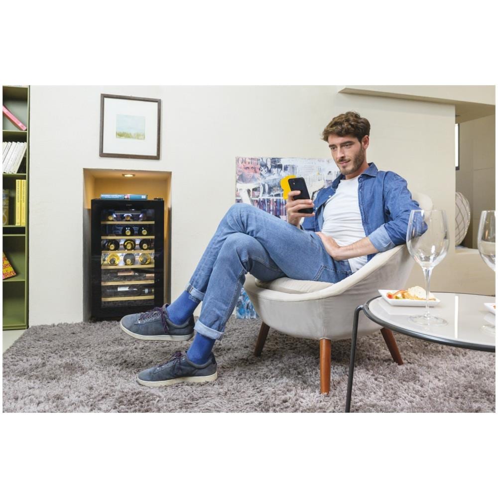 Frigo Cantinetta CWCEL 210/NF Capacità 21 Bottiglie Classe G Colore Nero. - Foto 10