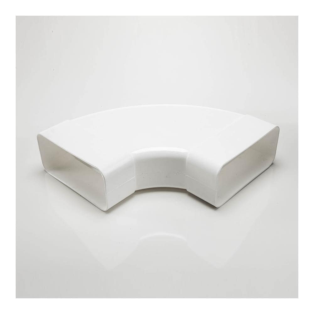 Tubo Curva Rettangolare Circolare Orizzontale 90° Reversibile per Cappa - Foto 1