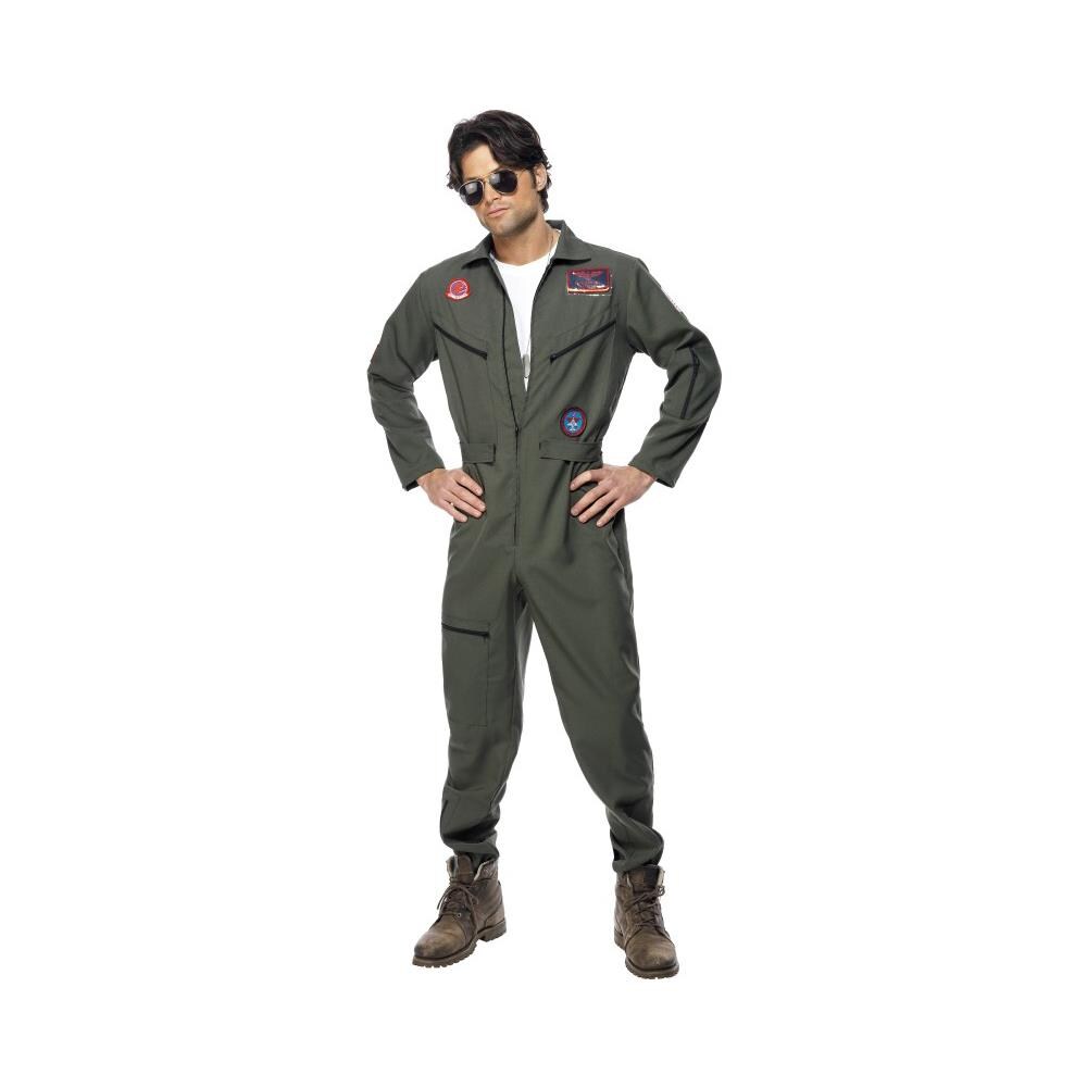 Costume Pilota Top Gun Da Uomo Large - Foto 1