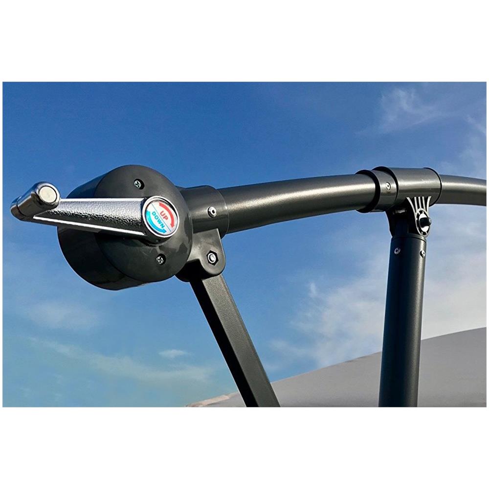 Ombrellone Da Giardino Ø 3 Palo Laterale Per Esterno, Ristorante Gelateria Bar Hotel Albergo - Foto 2