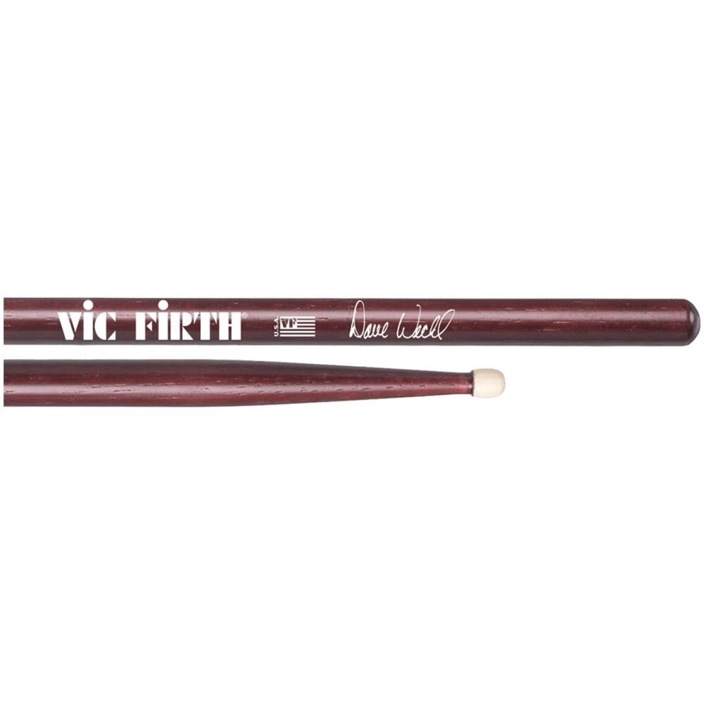 Coppia Bacchette Vic Firth Dave Weckl Original - Foto 1