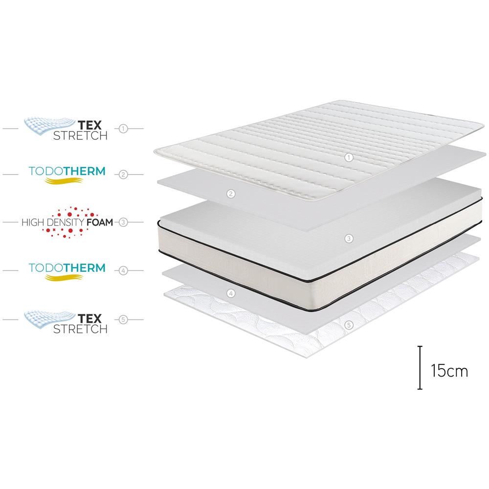 Materasso Slim Max 15 Cm, 105x180 Cm - Foto 11