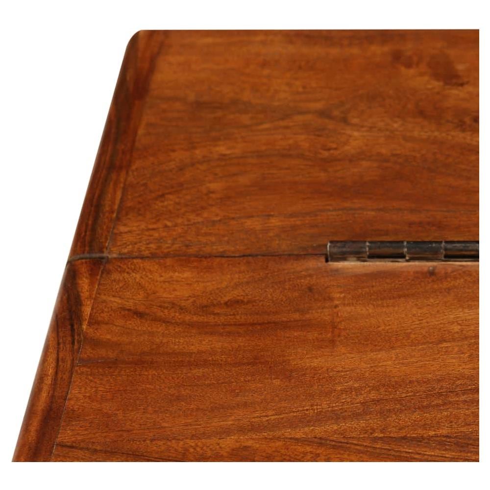 Tavolino da Salotto in Legno Massello 110x60x45 cm - Foto 7