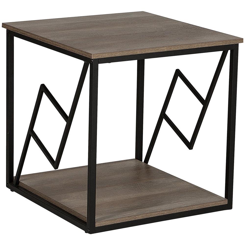 Tavolino Basso In Color Noce Scuro Forres - Foto 1